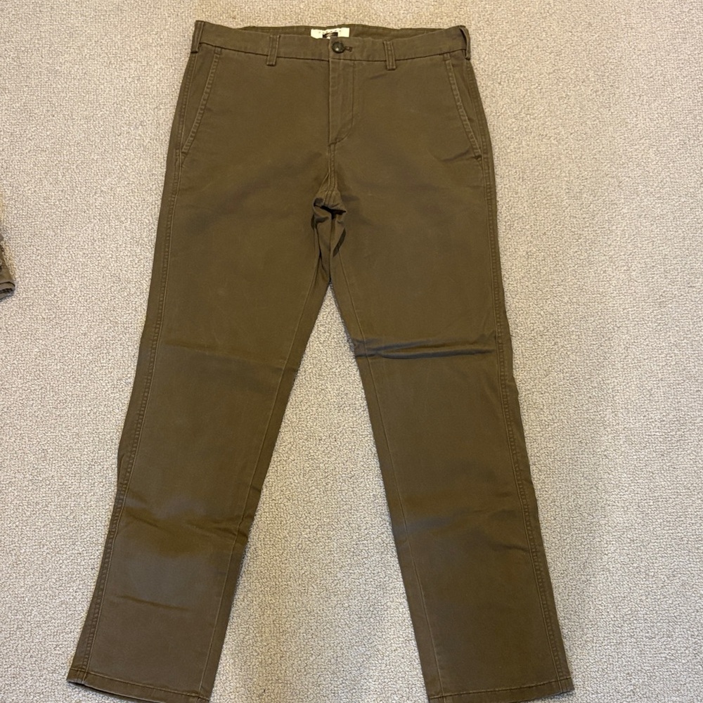 Joseph Abboud Men's Dark Brown Chinos